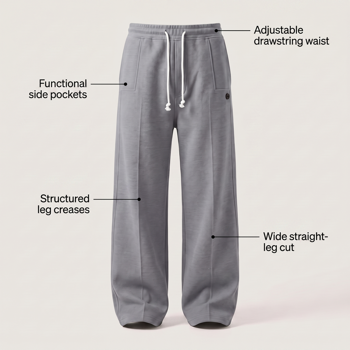 Harper Wide-Leg Trousers