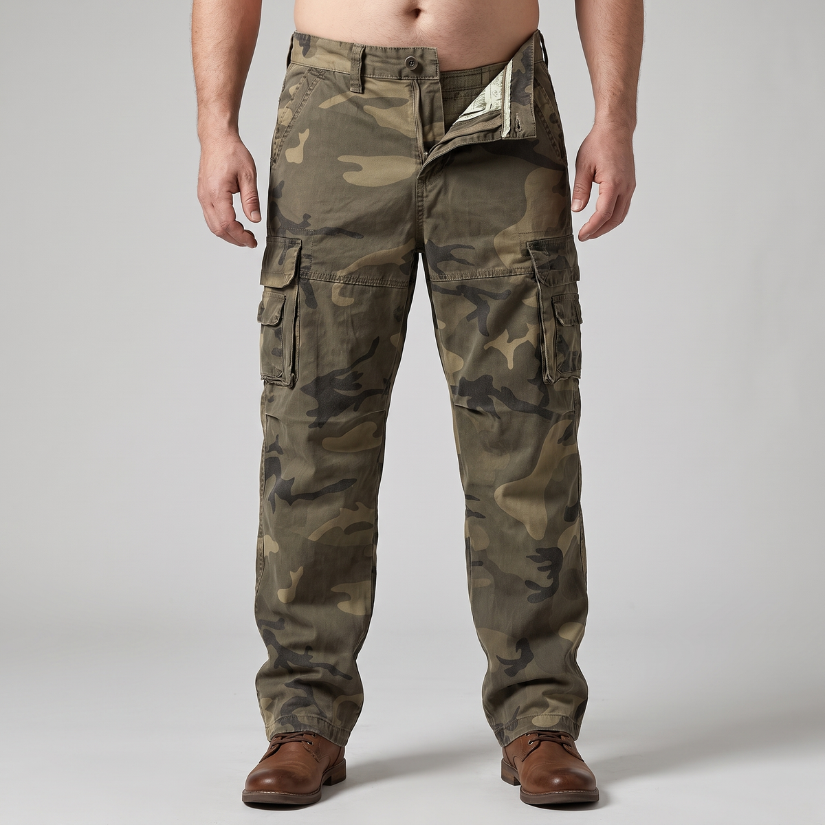 Zayne Utility Cargo Trousers