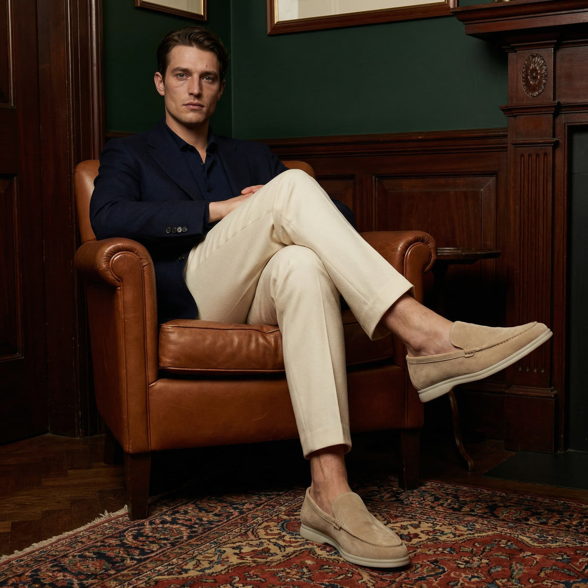 The Ravello Suede Loafer