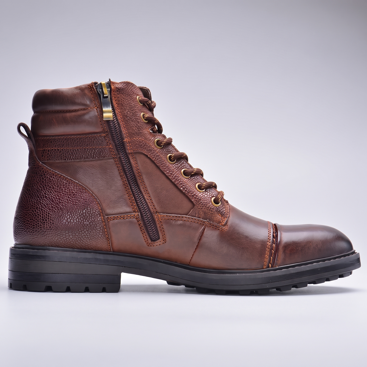 Camborne Leather Ankle Boots