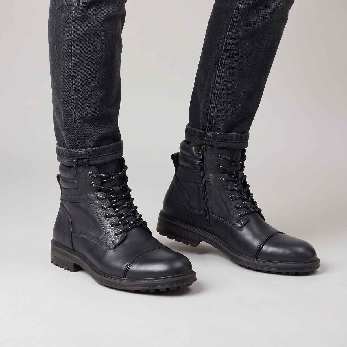 Camborne Leather Ankle Boots