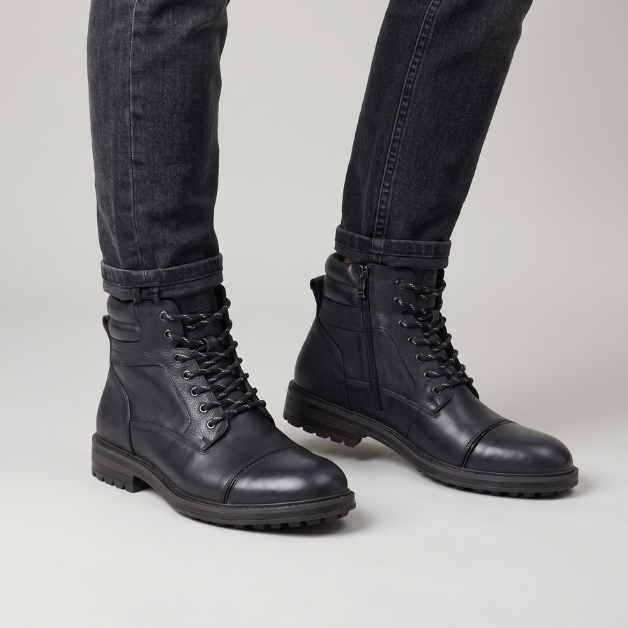 Camborne Leather Ankle Boots
