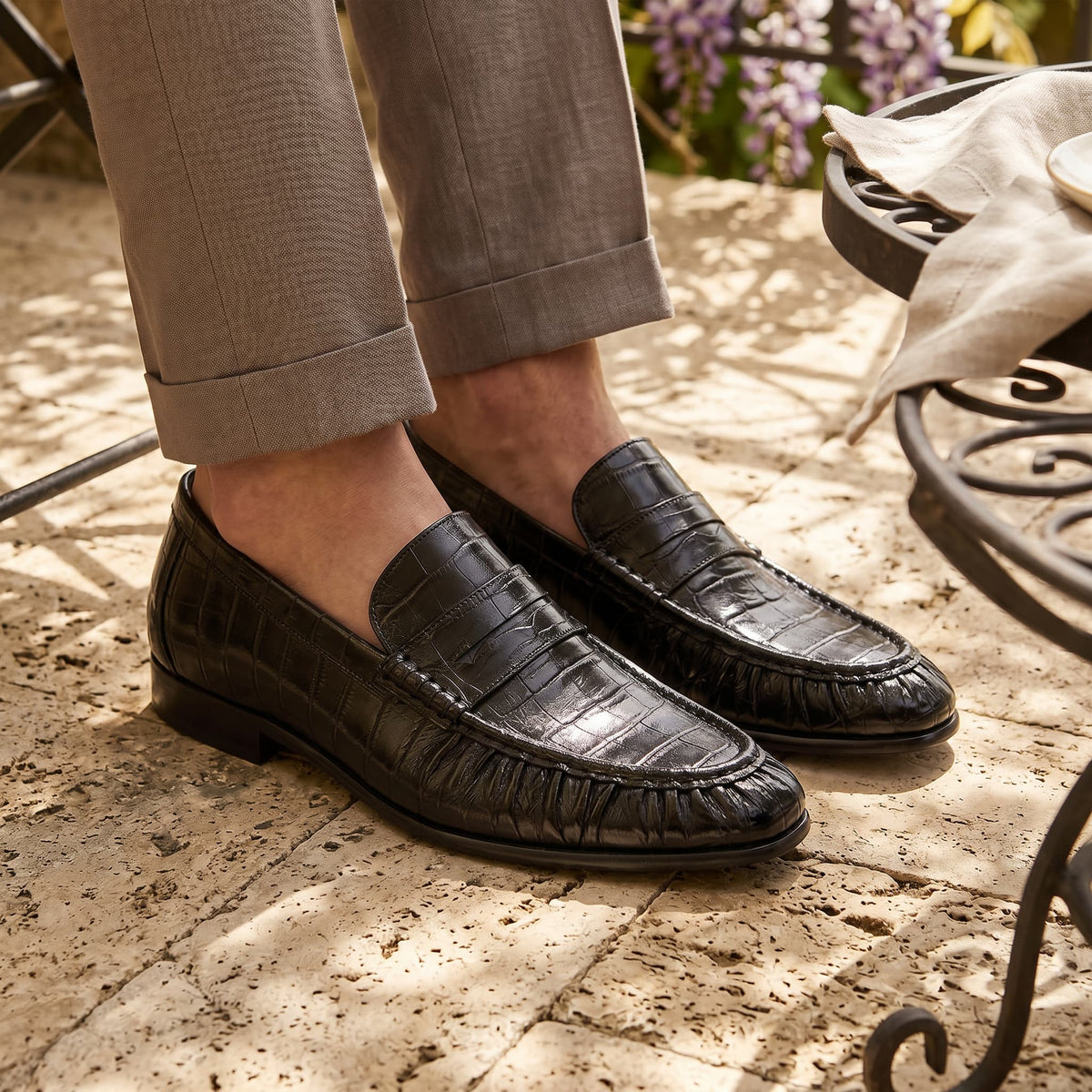 The Claremont Eelskin Loafer