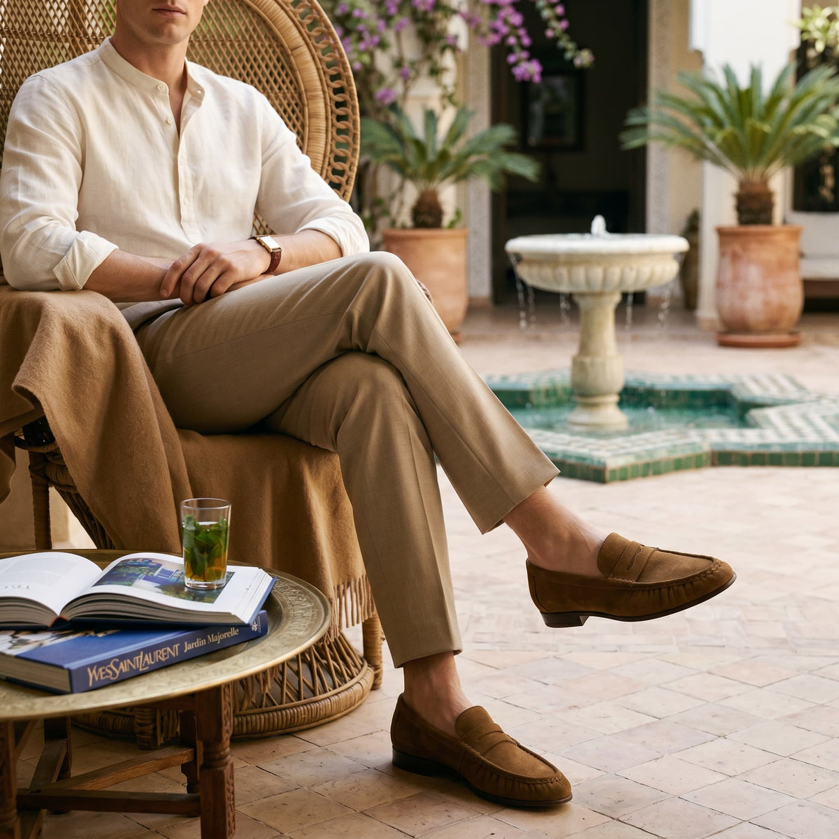 The Claremont Suede Loafer