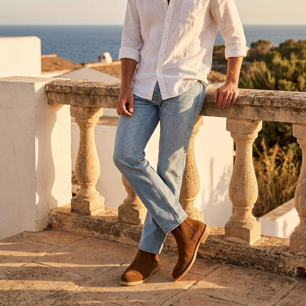 The Pentland Suede Martin Boot