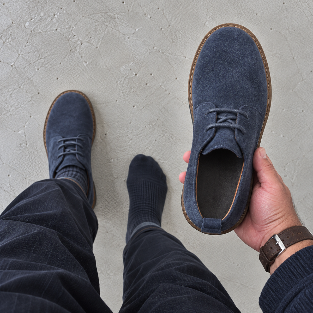 The Allington Suede Derby