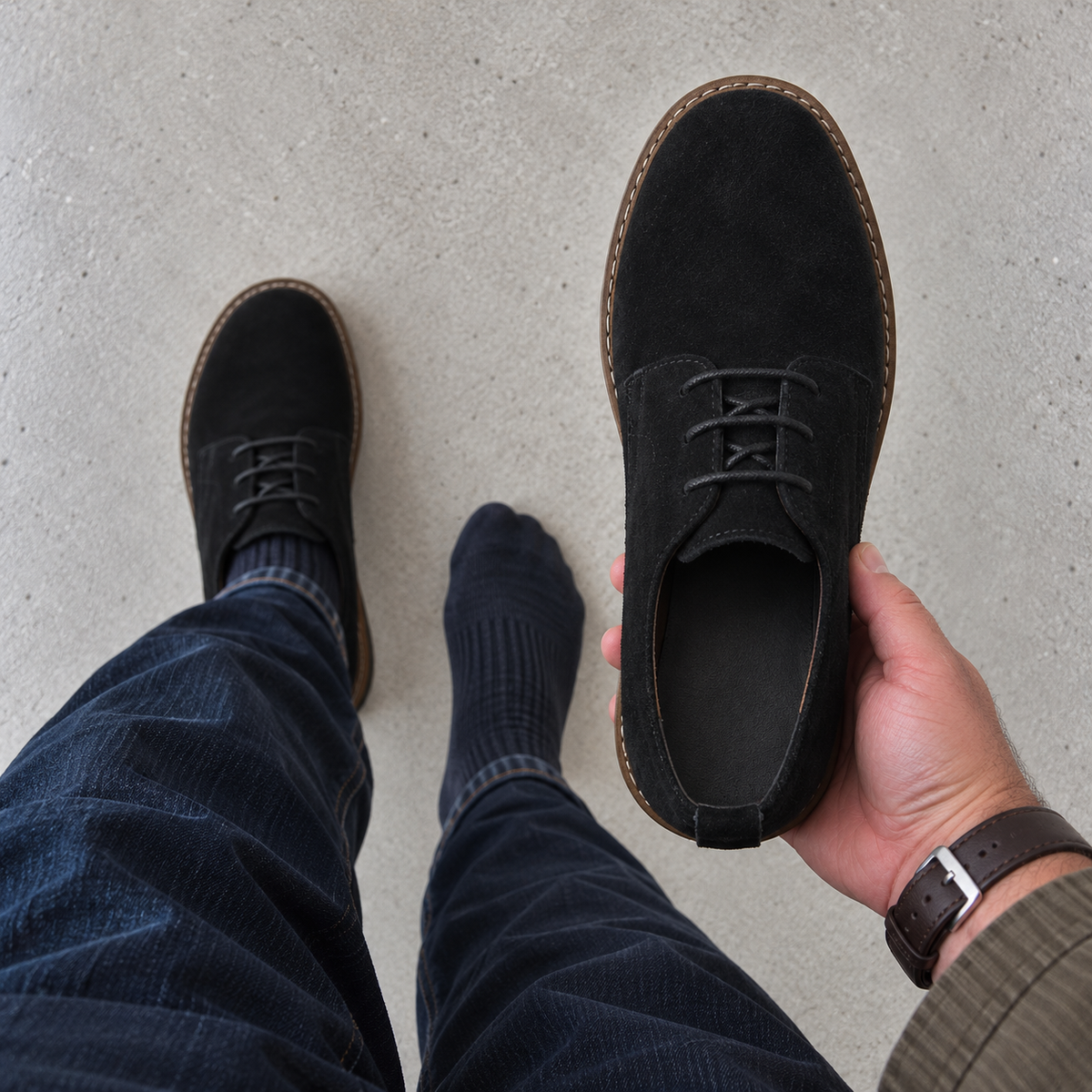 The Allington Suede Derby