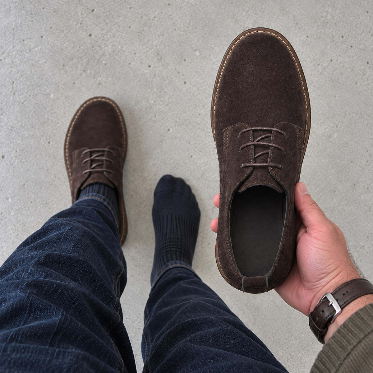 The Allington Suede Derby