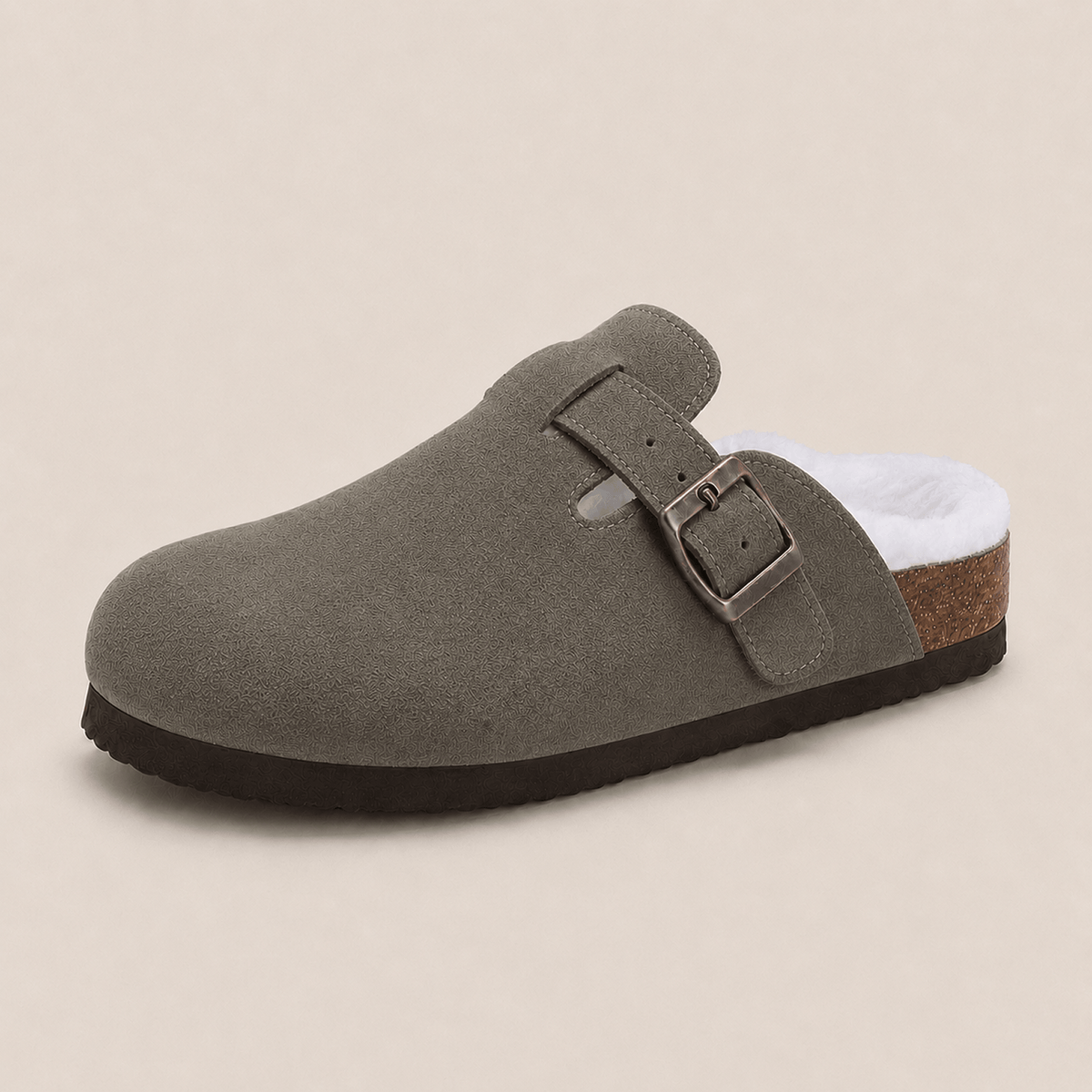 Thaxted Shearling-Lined Clogs