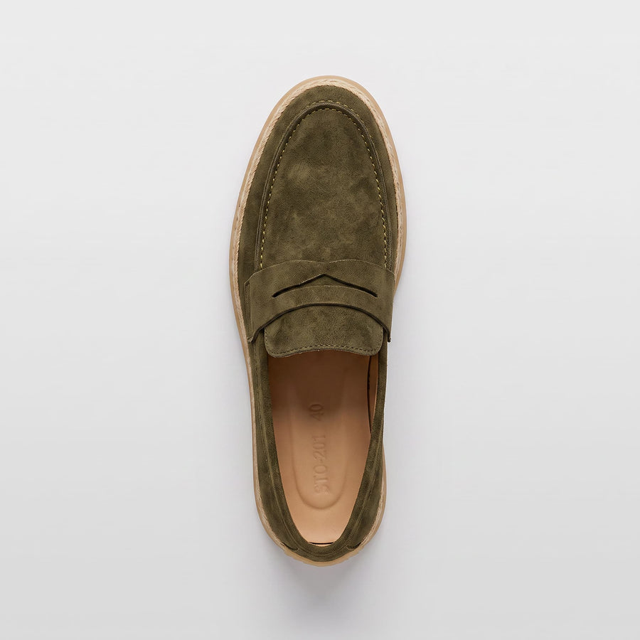 The Siena Suede Espadrille Loafer