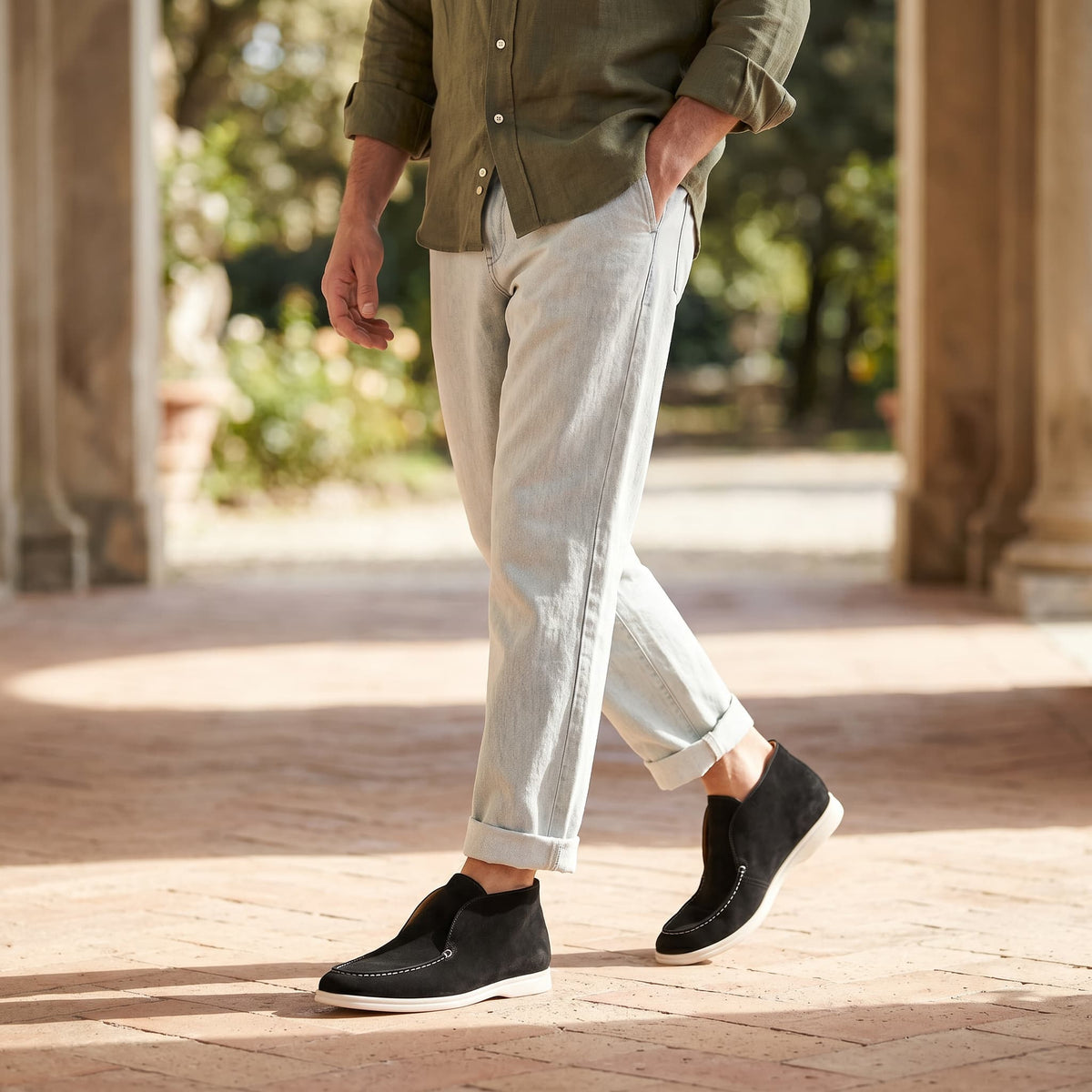 The Bexley Hi-Top Loafers