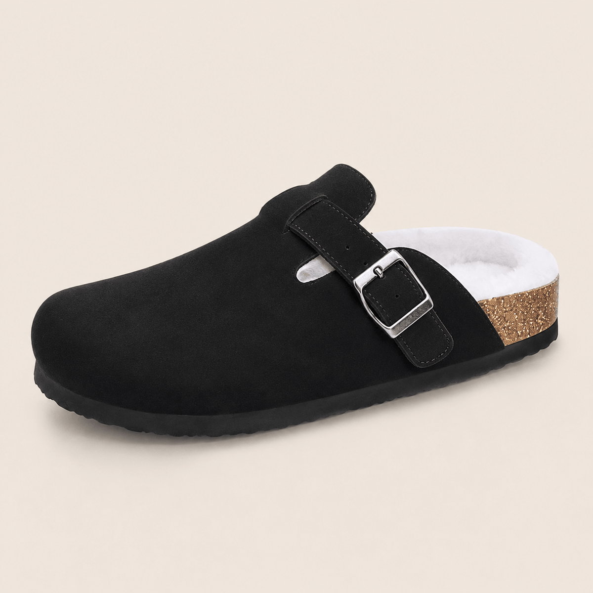 Thaxted Shearling-Lined Clogs
