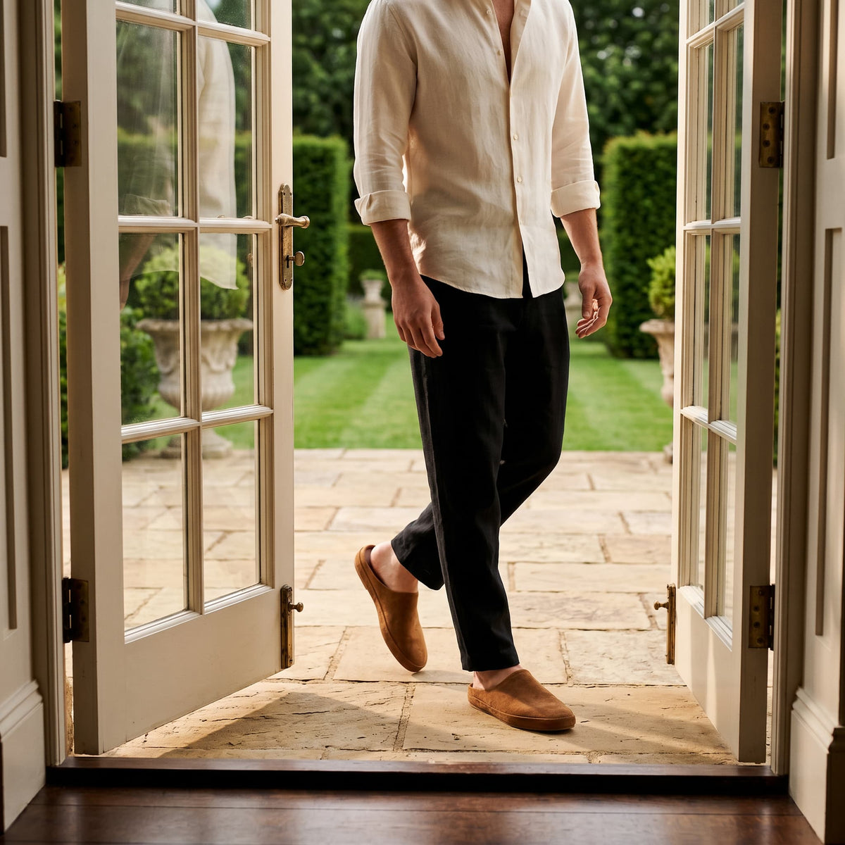 The Alassio Suede Mule