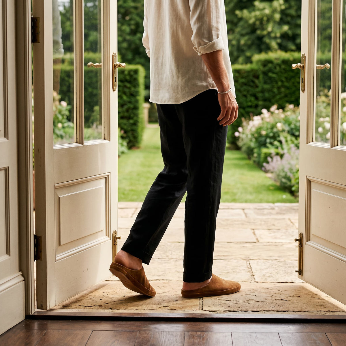 The Alassio Suede Mule