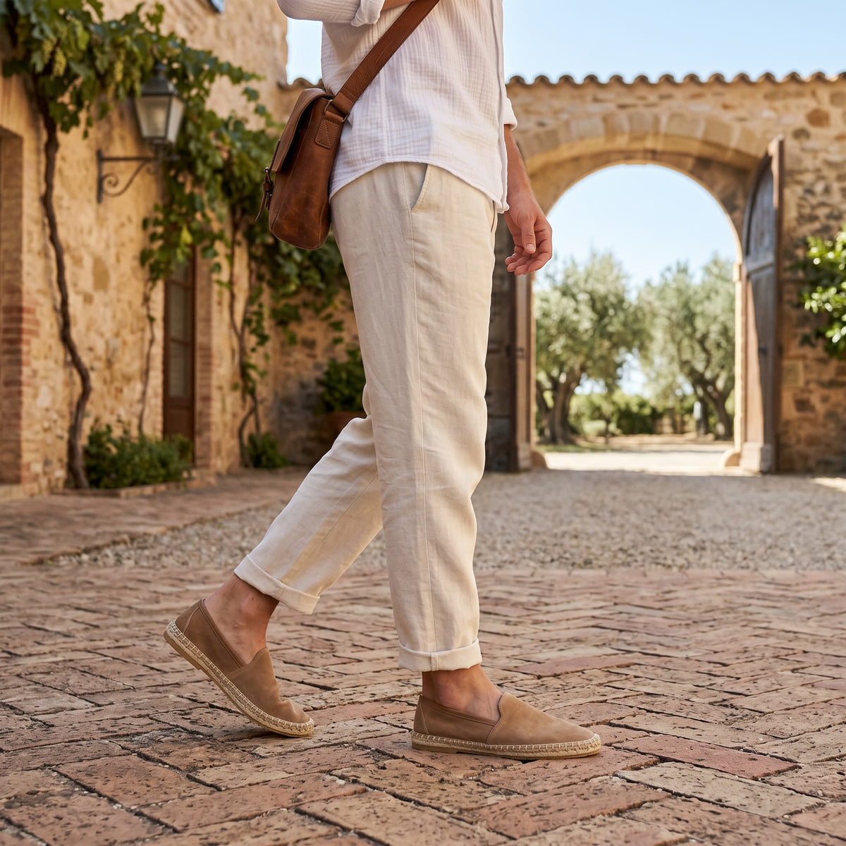 The Menton Suede Espadrille