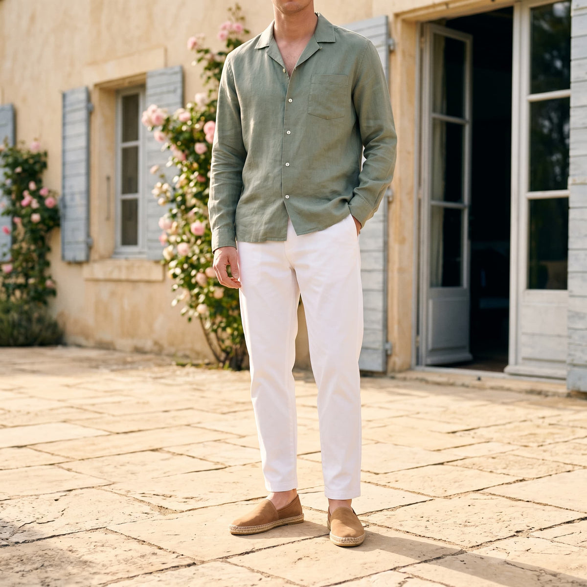 The Menton Suede Espadrille