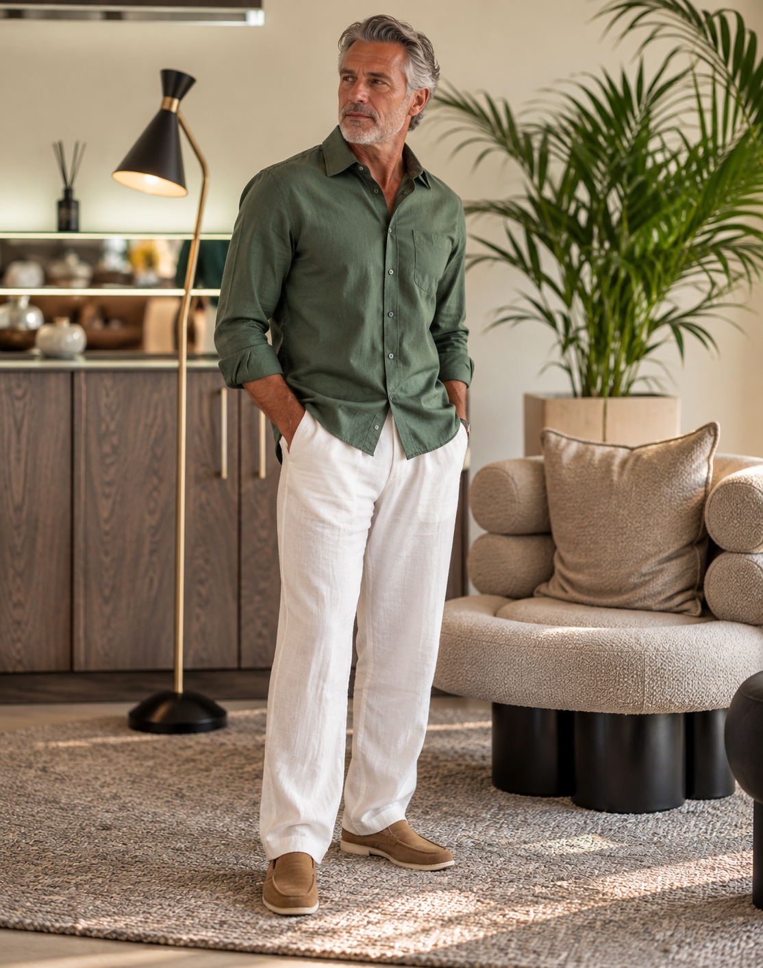 Old Casa Linen Combo (Longsleeve)