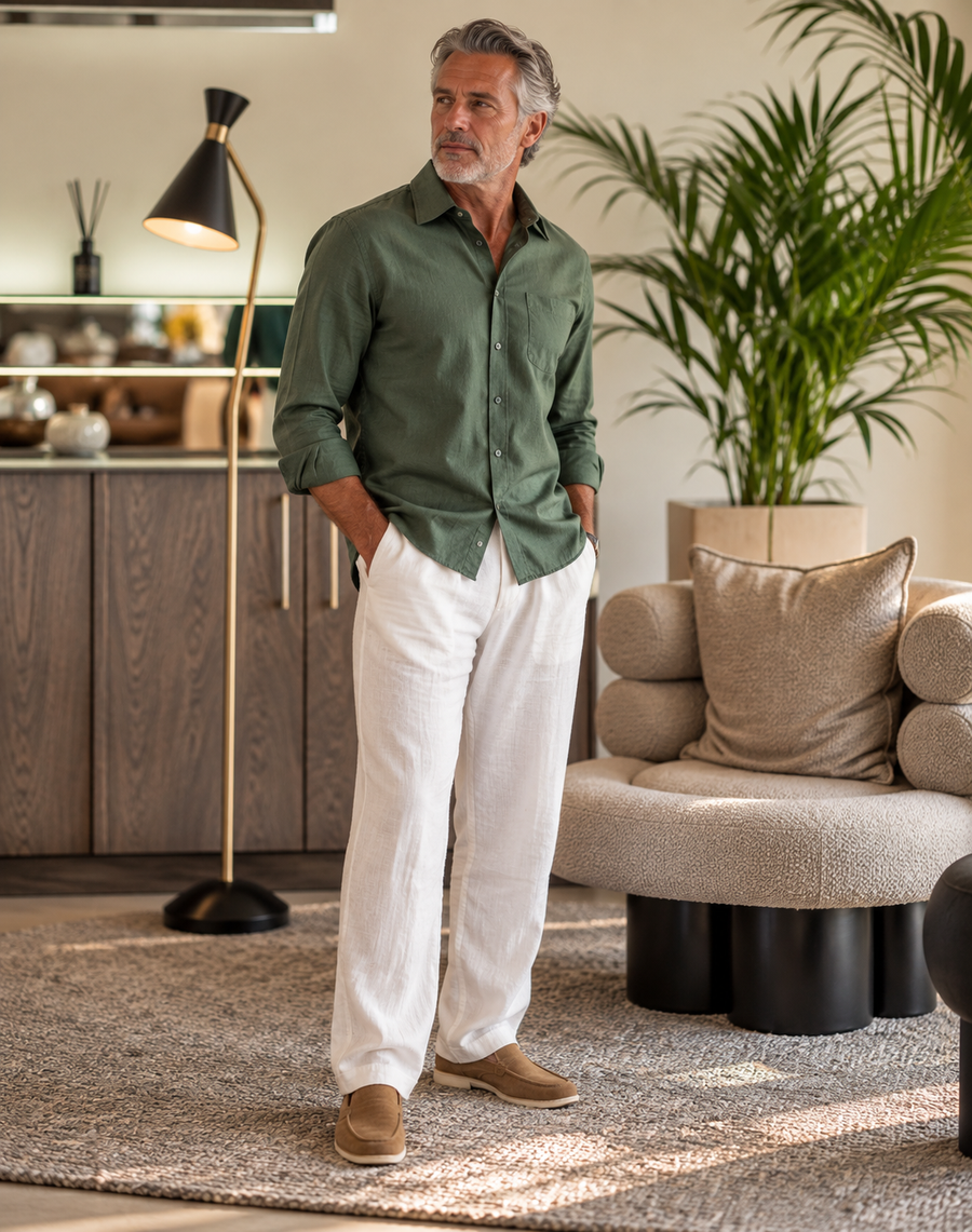 Old Casa Linen Combo (Longsleeve)