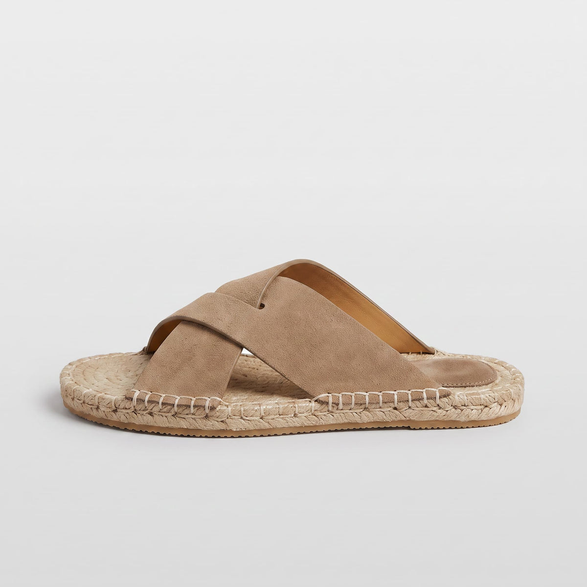 The Cascais Suede Espadrille Slide