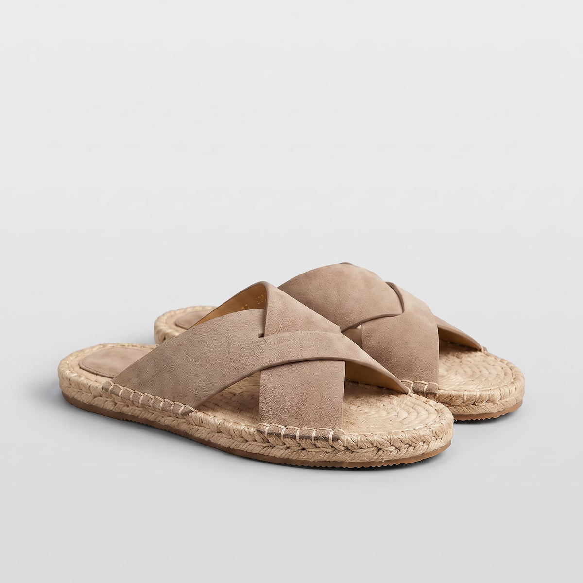 The Cascais Suede Espadrille Slide