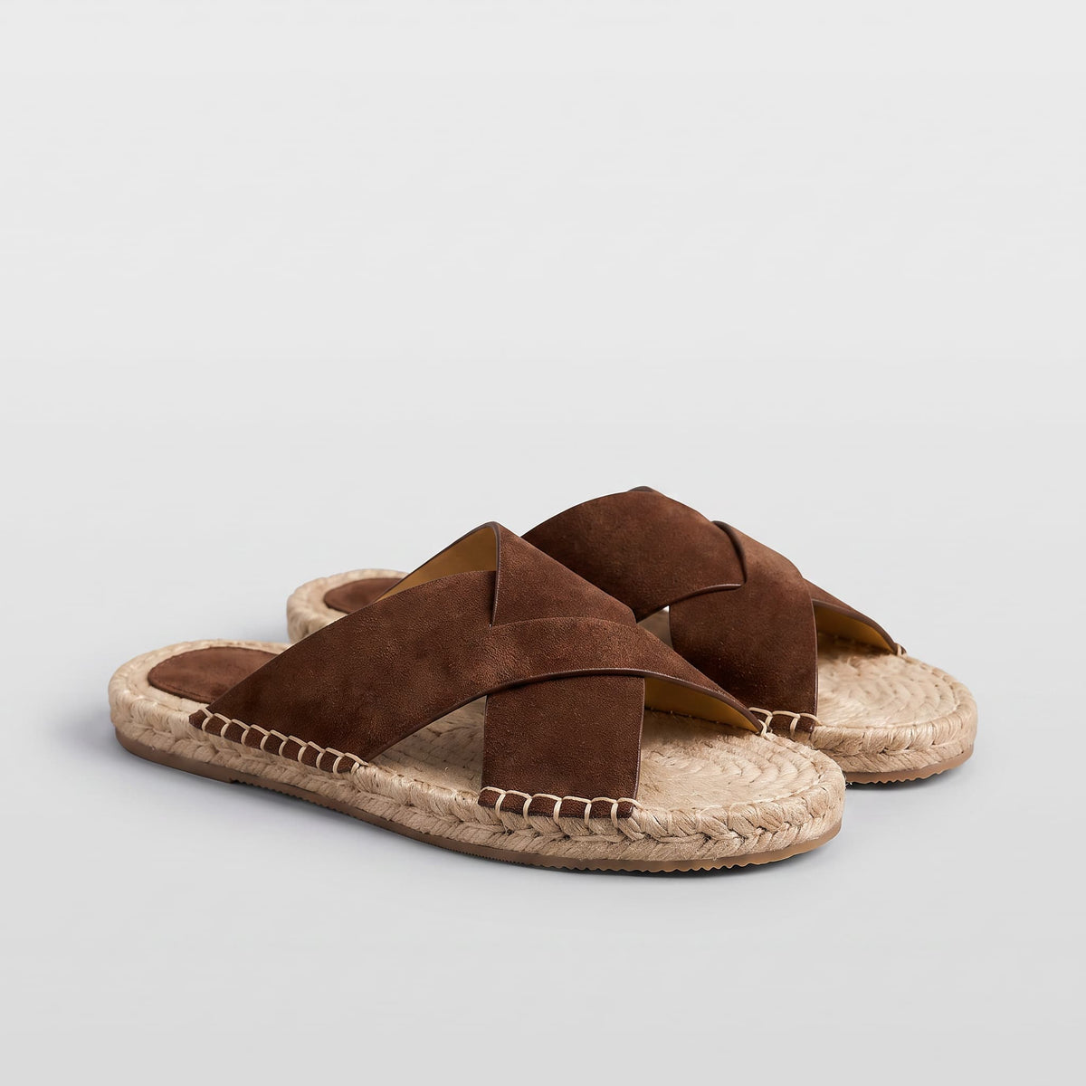 The Cascais Suede Espadrille Slide
