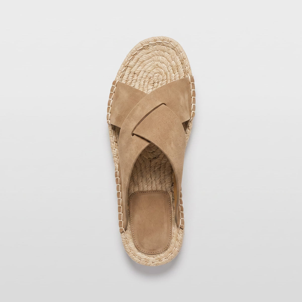The Cascais Suede Espadrille Slide