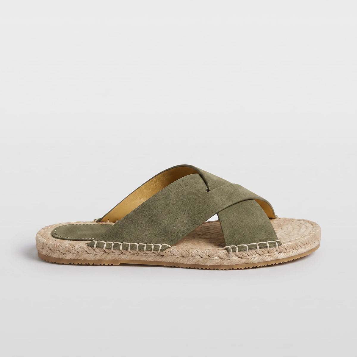 The Cascais Suede Espadrille Slide