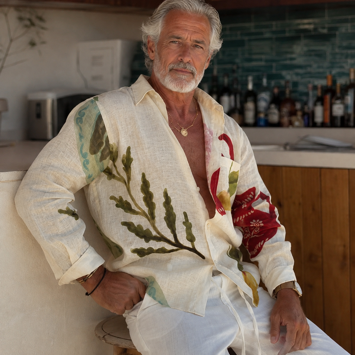 The Hawaii linen shirt