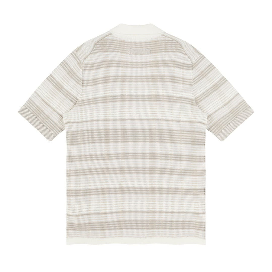 Praiano Striped Knit Polo
