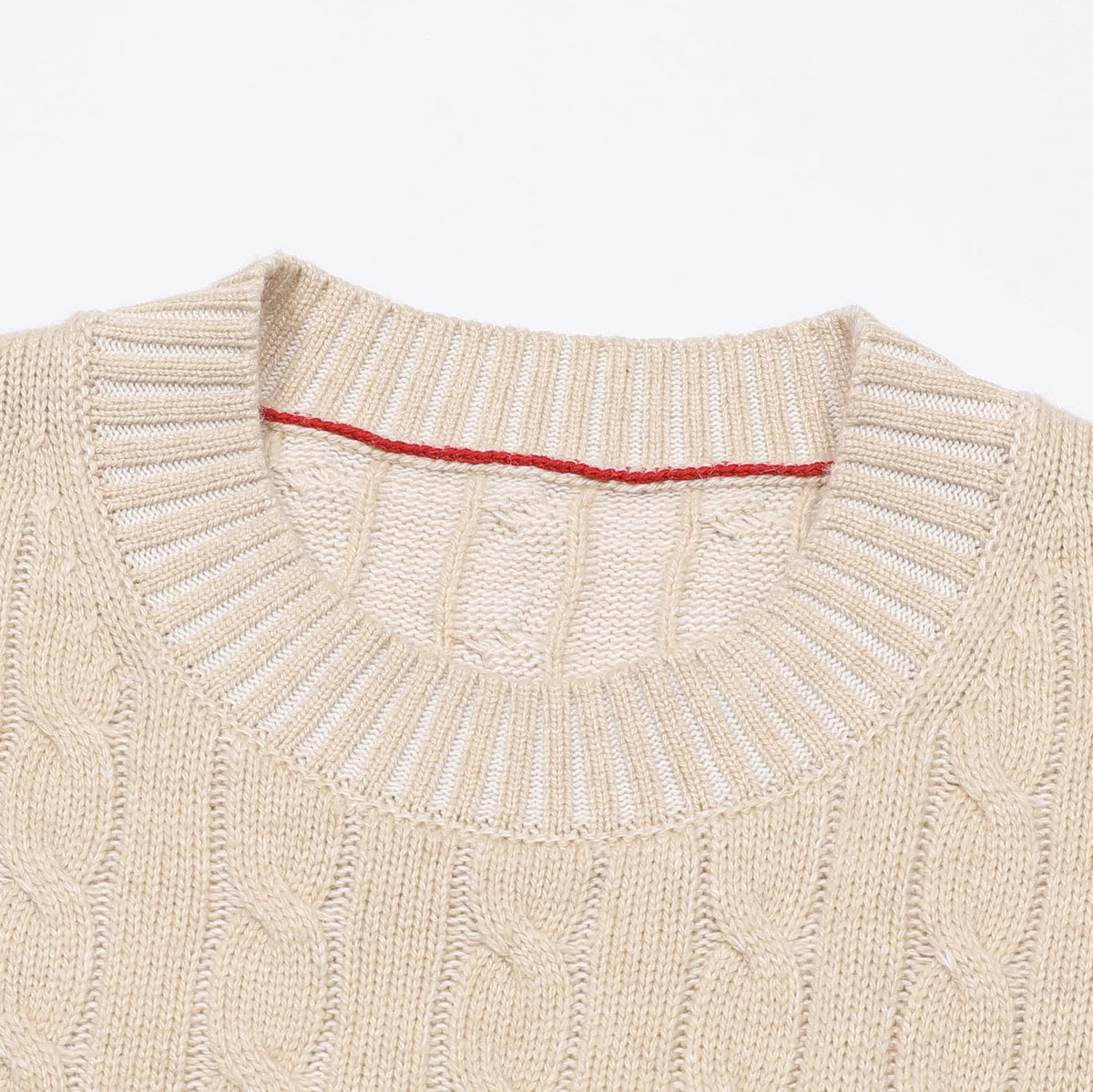 Camogli Cable Knit Crewneck