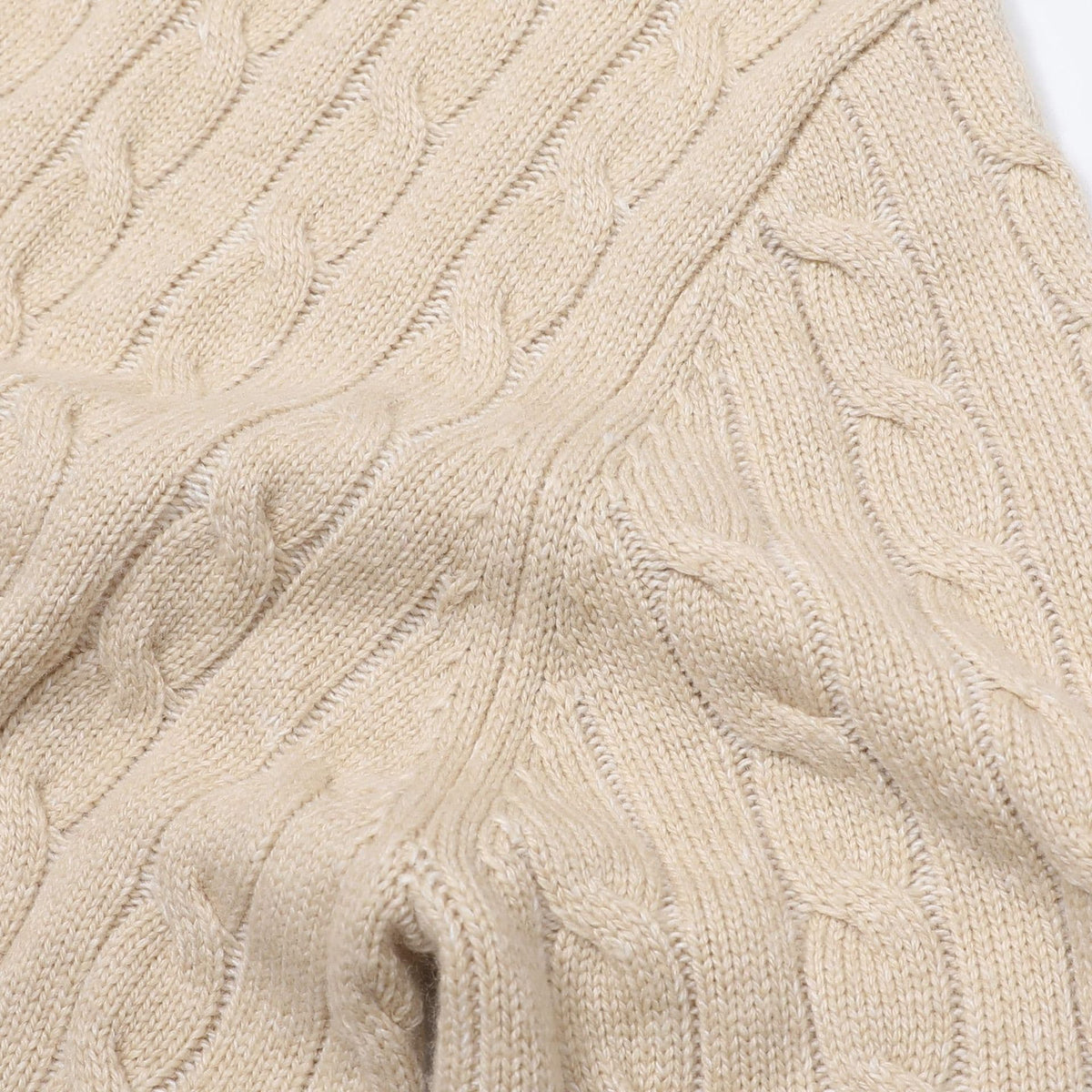 Camogli Cable Knit Crewneck