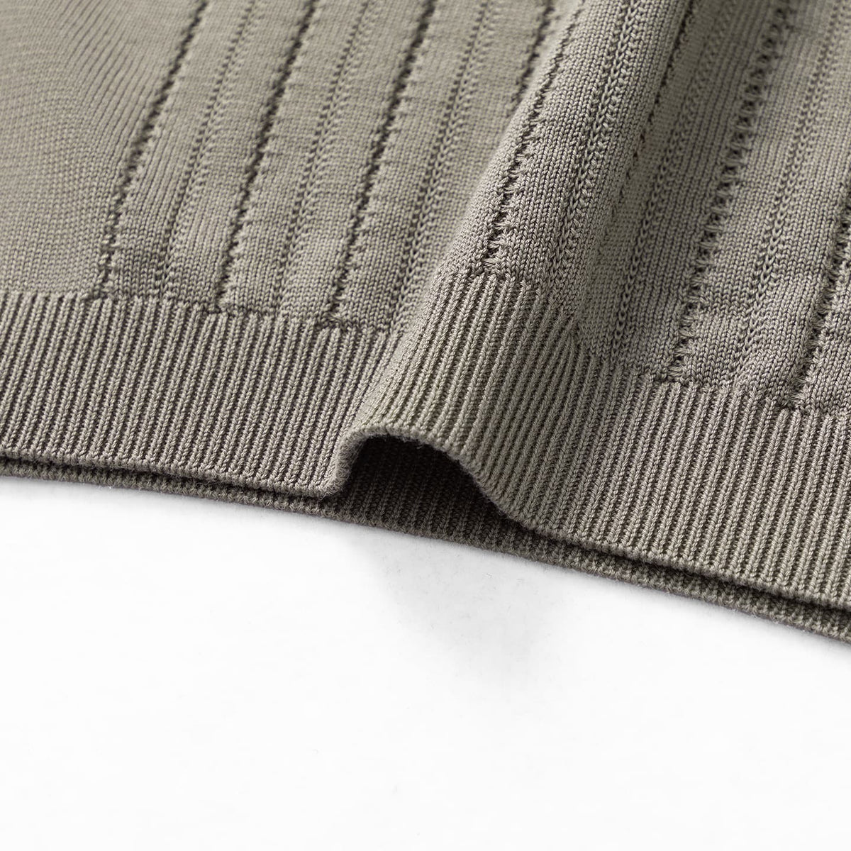 Pietra Ribbed Knit Polo