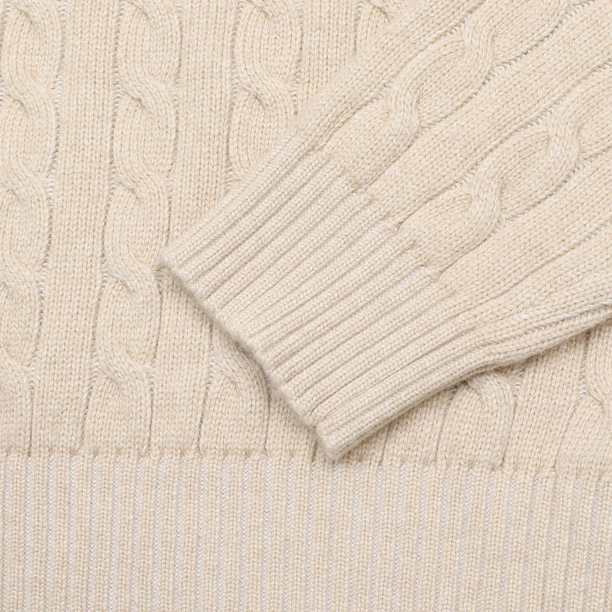 Camogli Cable Knit Crewneck
