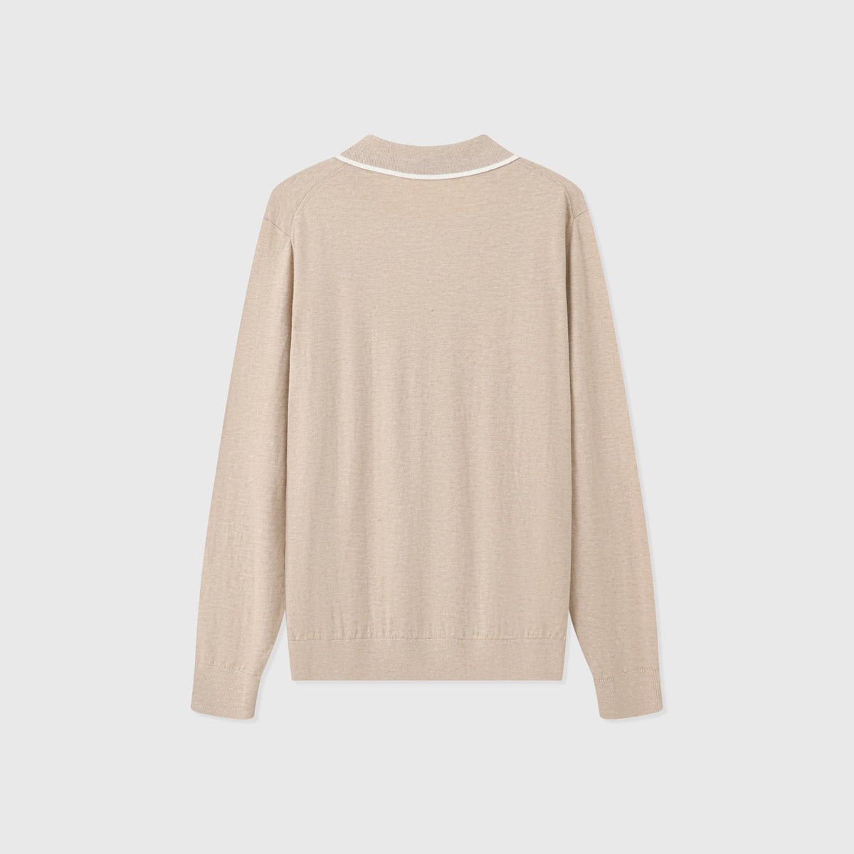 Trani Long-Sleeve Knit Polo