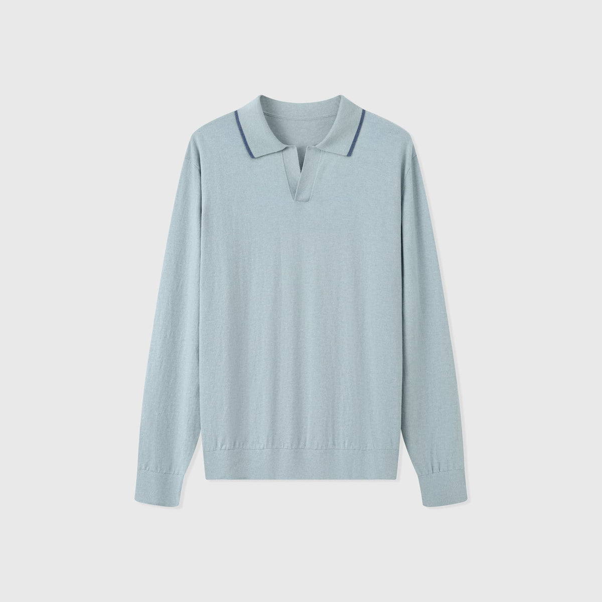 Trani Long-Sleeve Knit Polo