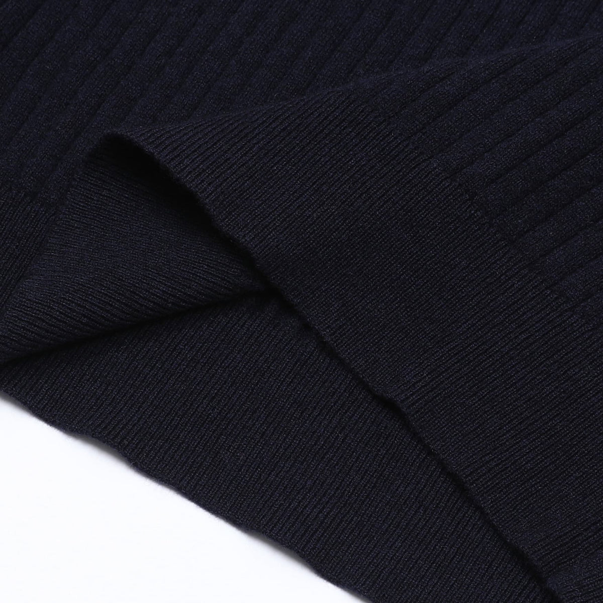 Vieste Wool-Blend Ribbed Polo