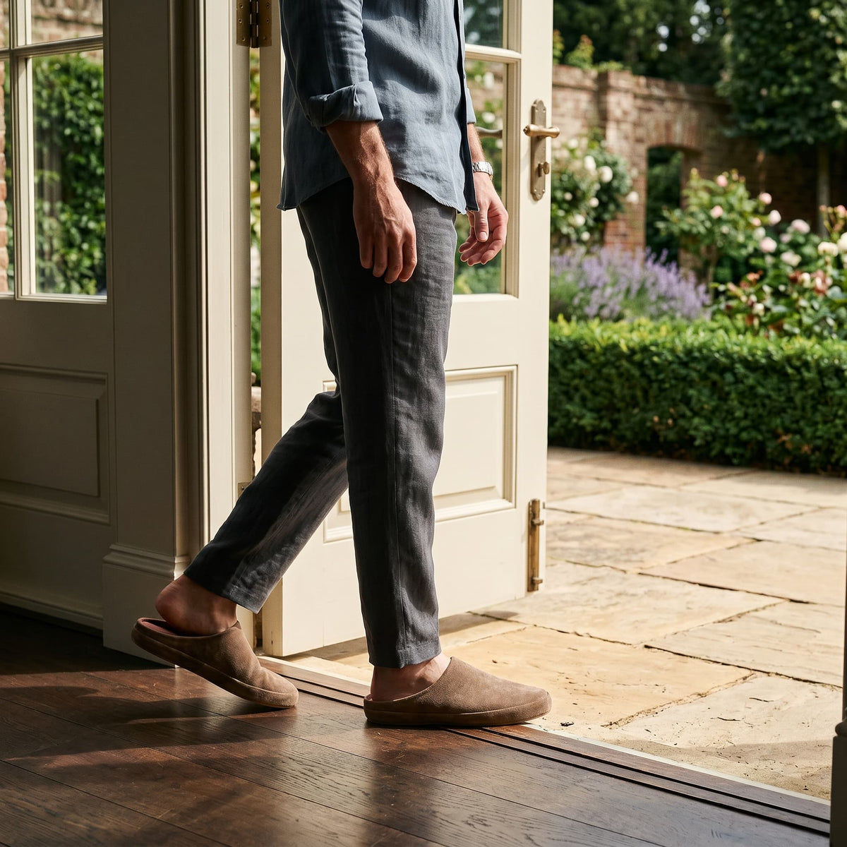 The Alassio Suede Mule