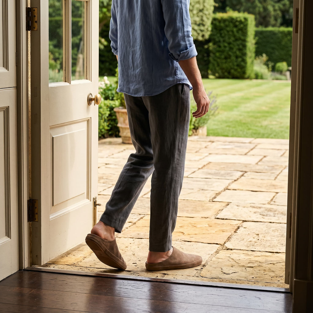 The Alassio Suede Mule