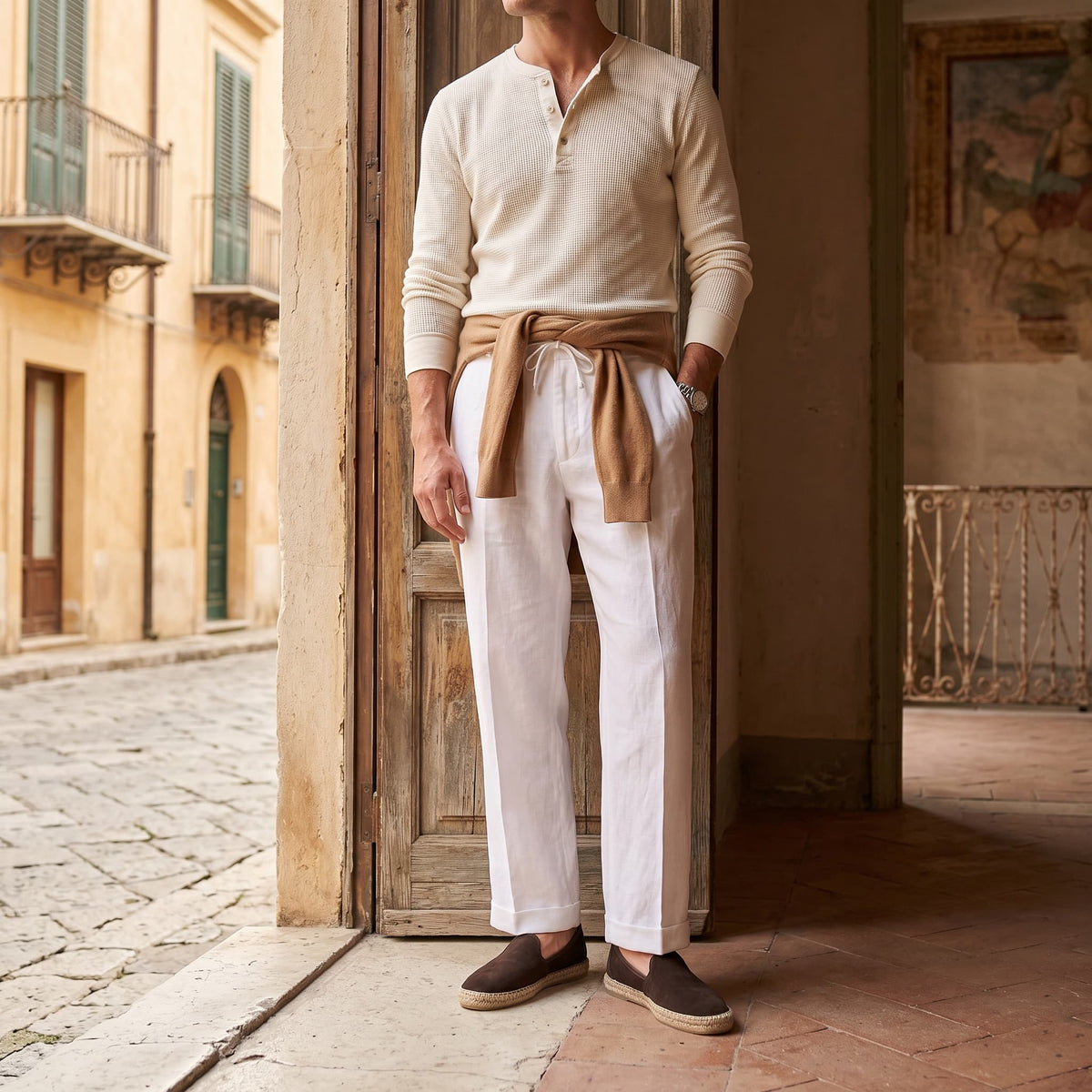 The Menton Suede Espadrille