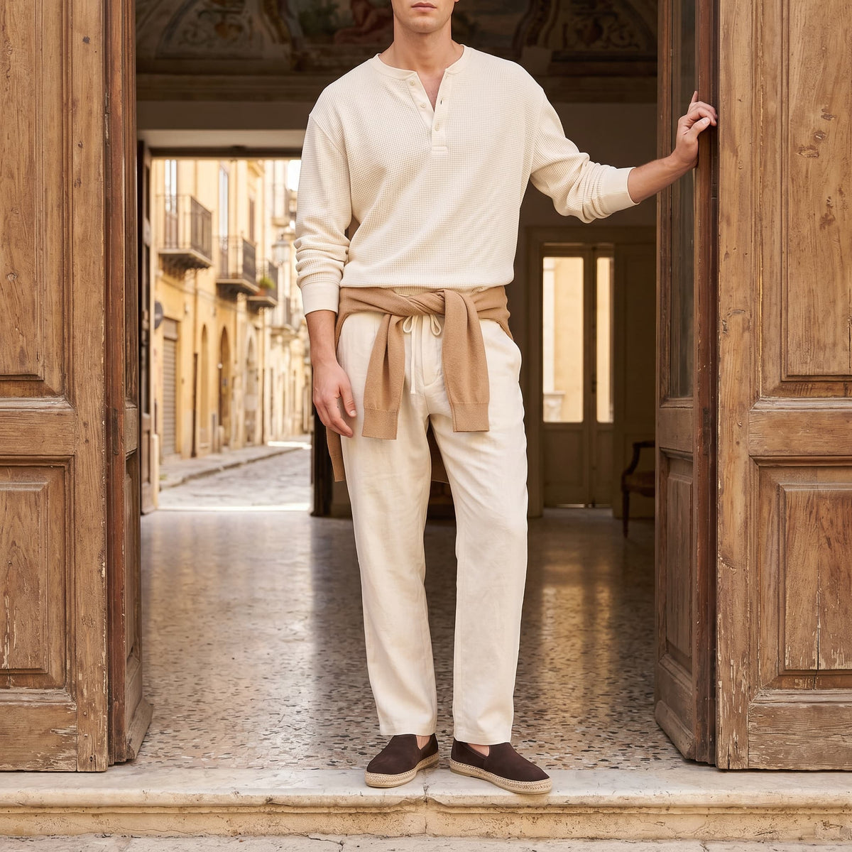 The Menton Suede Espadrille