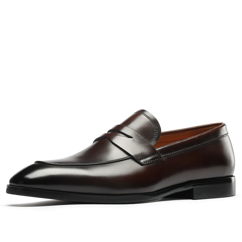 The Carlton Burnished Penny Loafer