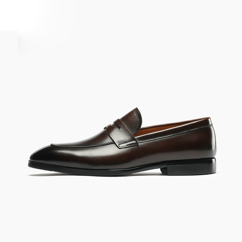 The Carlton Burnished Penny Loafer