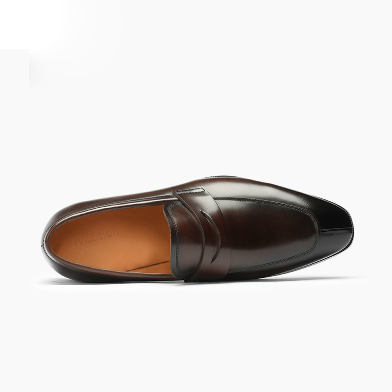 The Carlton Burnished Penny Loafer