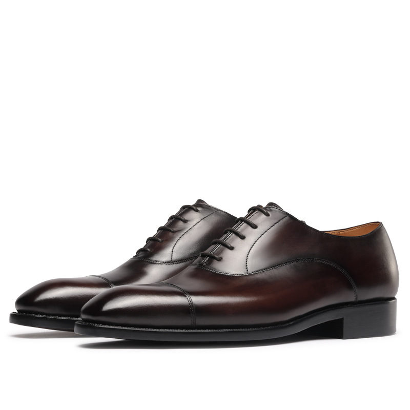 The Grantley Leather Oxfords