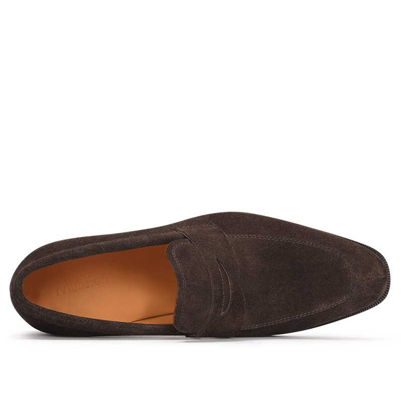 The Tavistock Suede Penny Loafer