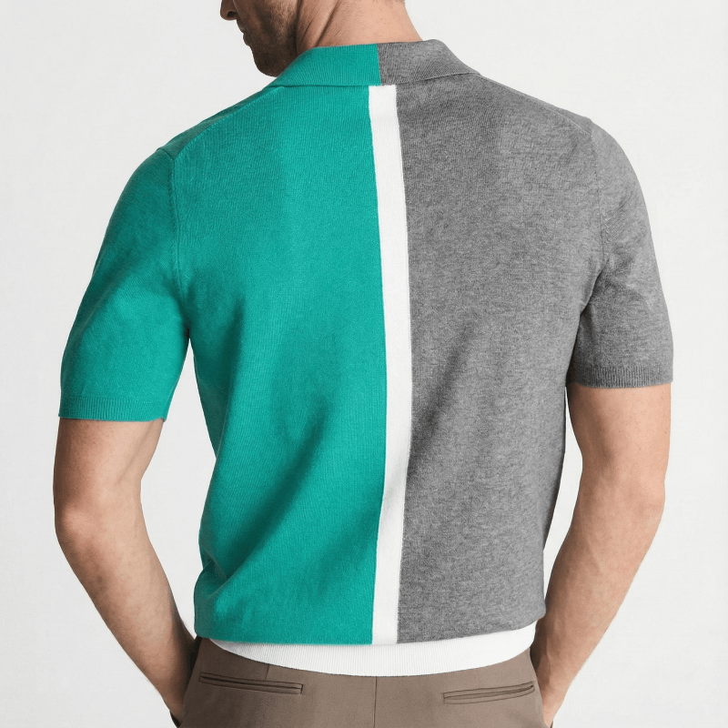 Harrington Stripe Polo