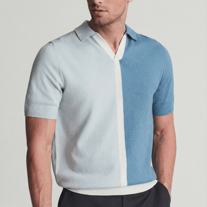 Harrington Stripe Polo