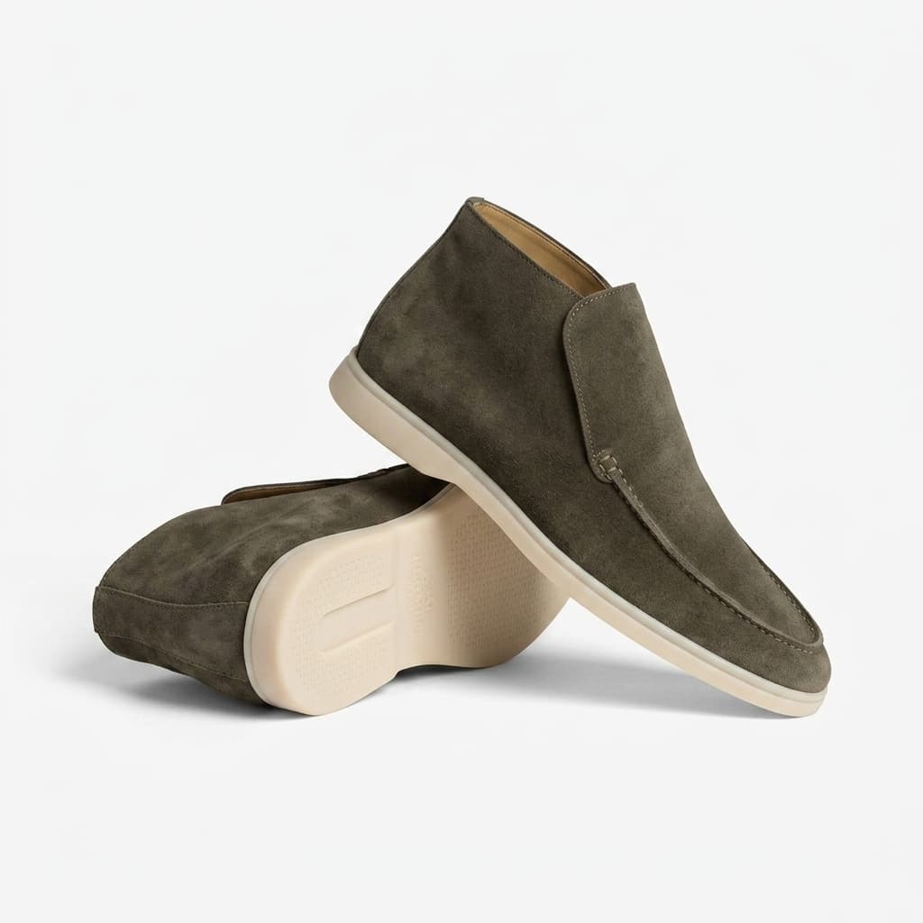 The Sanremo Suede Hi-Top Loafer