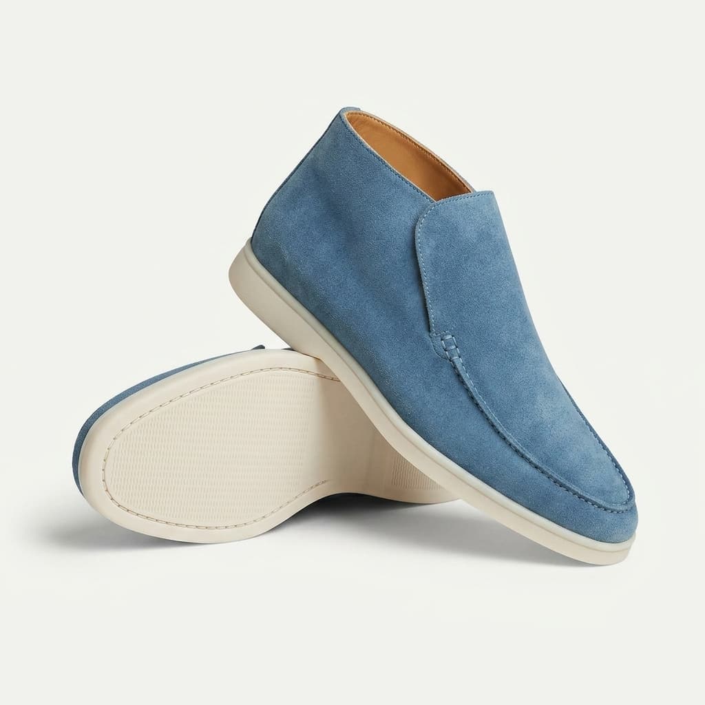 The Sanremo Suede Hi-Top Loafer