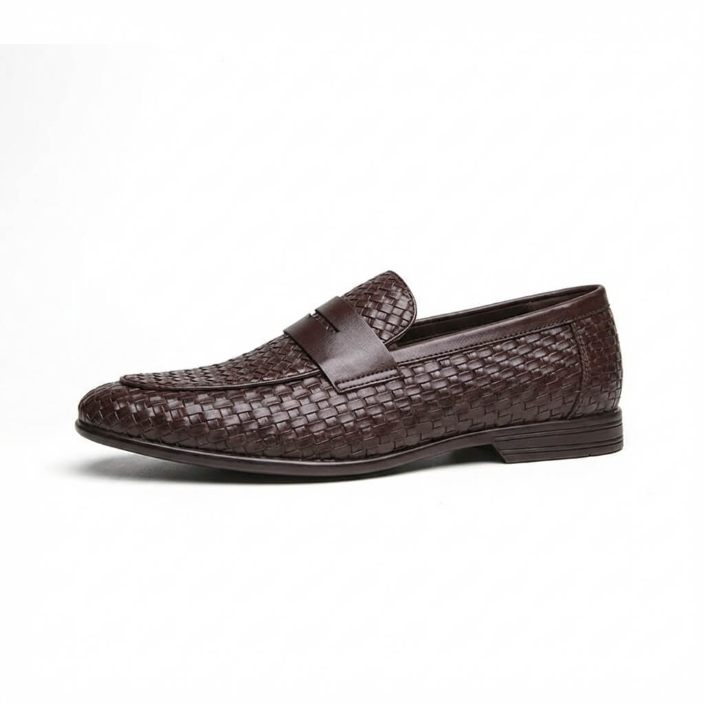 The Varenna Woven Loafers